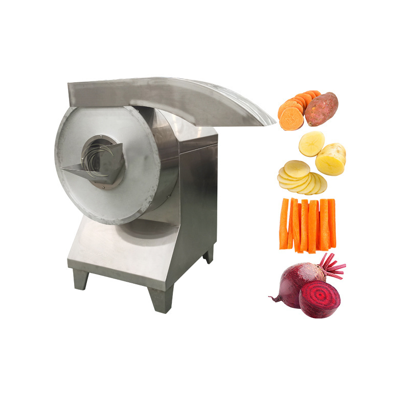 Automatic Potato Cube Cutter Small Vegetable Cutting Machine Cabbage Vegetables Shredder Cutter Slicer