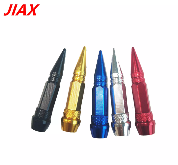 Car General tire caps Pointed Valve Cap Personality Modification Pointed Valve Bicycle Motorcycle General