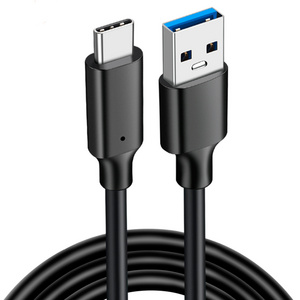 Popular USB3.2 to Type-c Data Cable High-Speed Transmission Hard Disk Cable 10Gbps 3A60W Computer Mobile Phone Fast Charge Cable