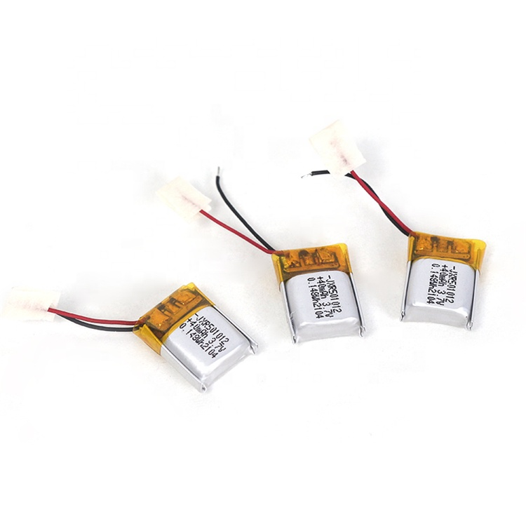 KC UL 501012 3.7v 40mah rechargeable mini lithium polymer battery with best factory price for low noise tws earbuds