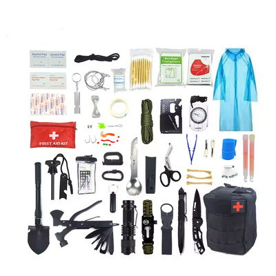 Tactical Gear Camping Gear Emergency Supplies  emergency survival kit first aid kit for Men Camping Hiking Hunting Outdoor