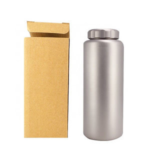 1050ml Ultralight Leak-Proof Wide Mouth Camping Kettle Metal Drinking Cup  Titanium Sport Water Bottle