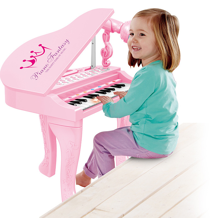 New Products Kids Piano Keyboard Musical Toys educational Musical Instrument Toy Piano With Microphone toys for children