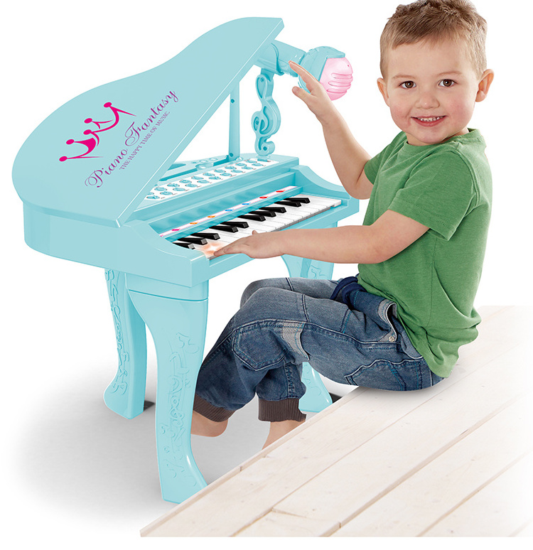 New Products Kids Piano Keyboard Musical Toys educational Musical Instrument Toy Piano With Microphone toys for children