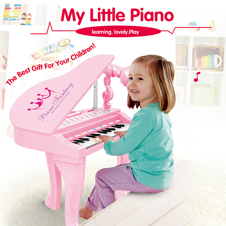 New Products Kids Piano Keyboard Musical Toys educational Musical Instrument Toy Piano With Microphone toys for children