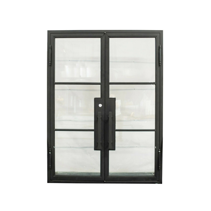 wrought iron french doors iron front door design