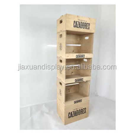 retail store supermarket Metal Soda Water/jams Bottle wine Display stand versatile beverage rack