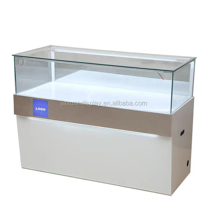 Most popular Customized jewelry display kiosk & jewelry display showcase for shopping mall