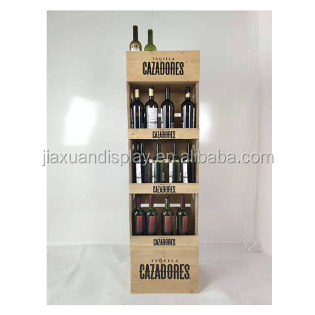 retail store supermarket Metal Soda Water/jams Bottle wine Display stand versatile beverage rack