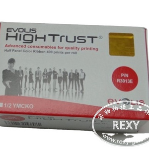 Ribbon Pebble4 Card Printer Original Evolis Alice R3013 Half-grid FR Zebra Hc100 Wristband Cartridge Original 0.2 110*300 R3013E