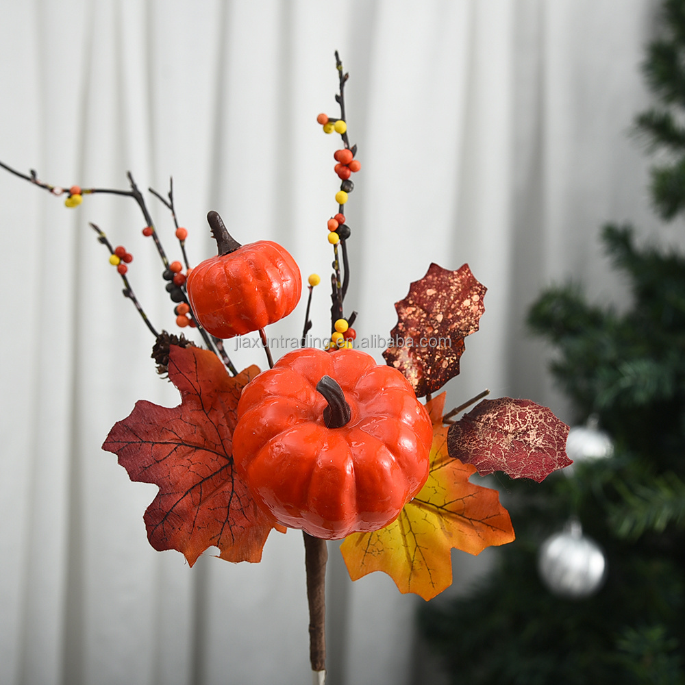 wholesale Halloween decorations Artificial pumpkin party decorations Harvest festival Fall home decor