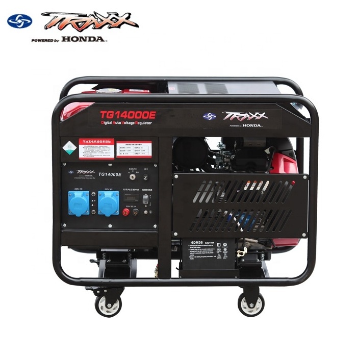 GX690 Engine 688cc Gasoline Electric Generator 11kw 12kw Honda Power Generator Petrol Powered by Honda