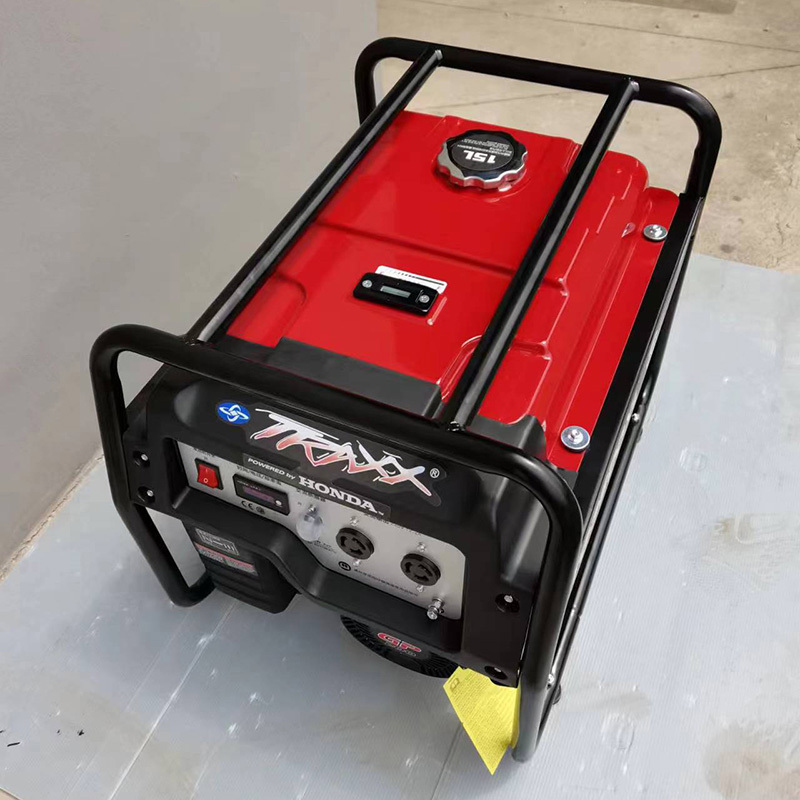 2kw 3kw 5kva petrol / gasoline generator set price single phase electricity generator with gasoline