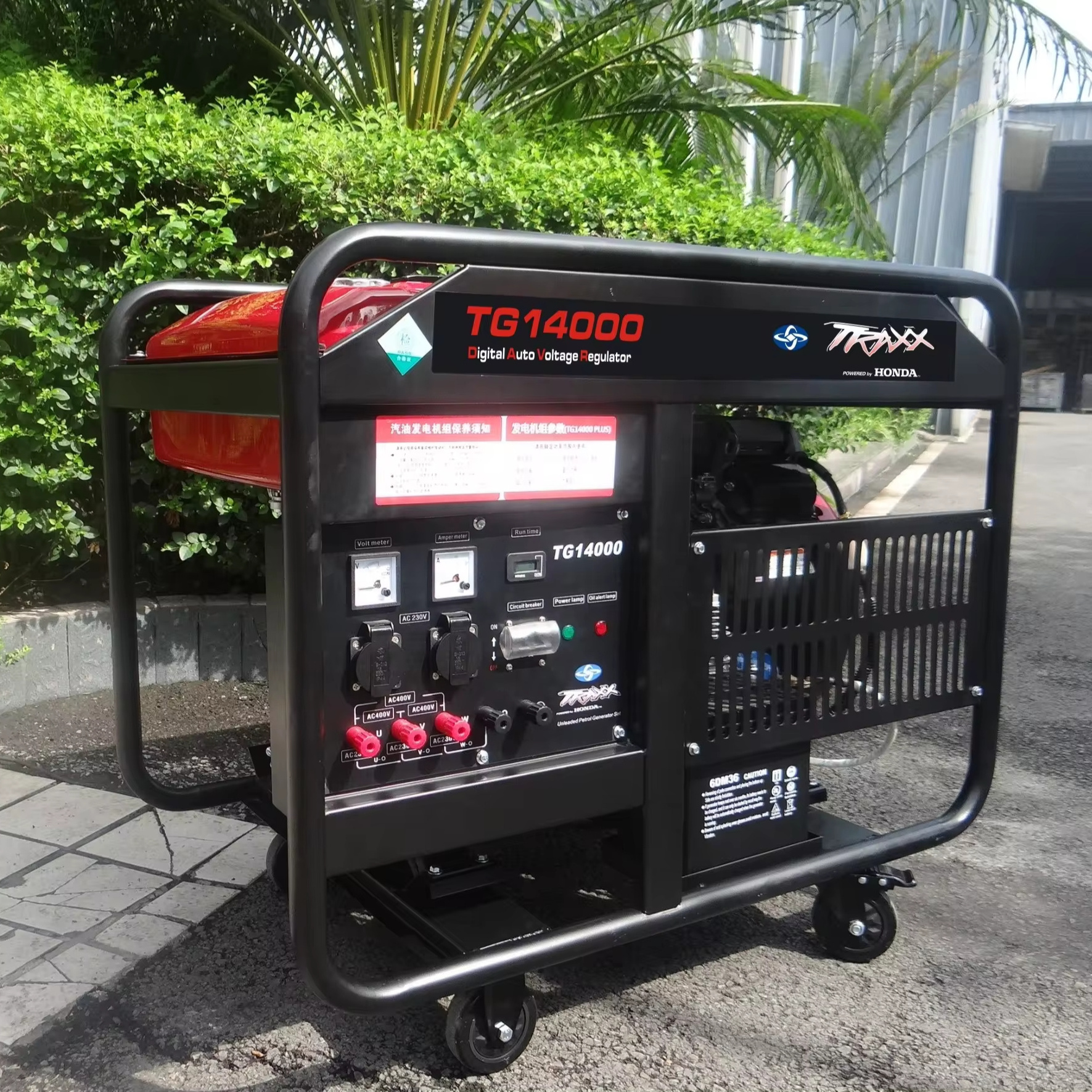 GX690 Engine 688cc Gasoline Electric Generator 11kw 12kw Honda Power Generator Petrol Powered by Honda