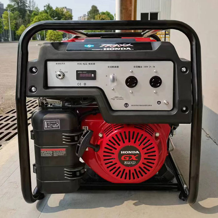 5.0kW Open Frame Type Gasoline Generator 5kVA Electric Power with 5000W Power 230V Power at an Price