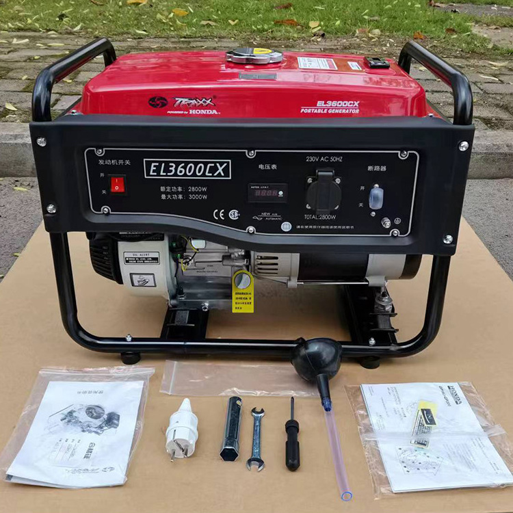 Portable 4 Stroke Gasoline Generator Electrical Start/ATS 3000 5000 6000 7000 8000 Watts Petrol Generators