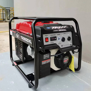 2kw 3kw 5kva petrol / gasoline generator set price single phase electricity generator with gasoline