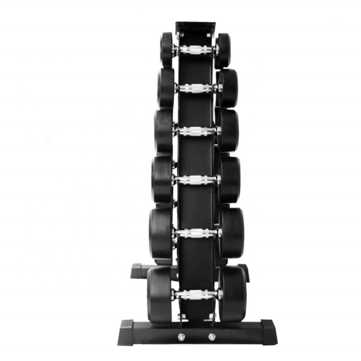 Wholesale Sturdy Commercial Home Multilevel Weight Storage Dumbbell Rack