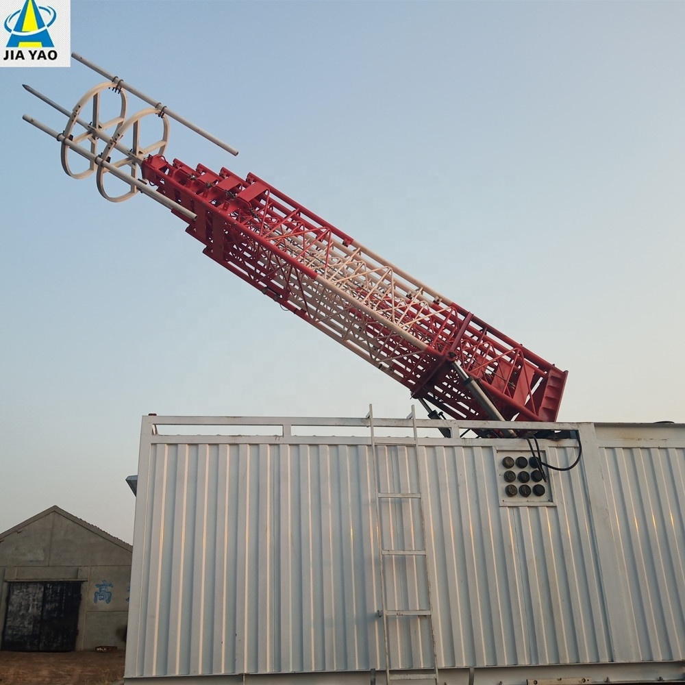 COW Cell On Wheels On Heavy Trailer Communication Tower Telescoping Mast