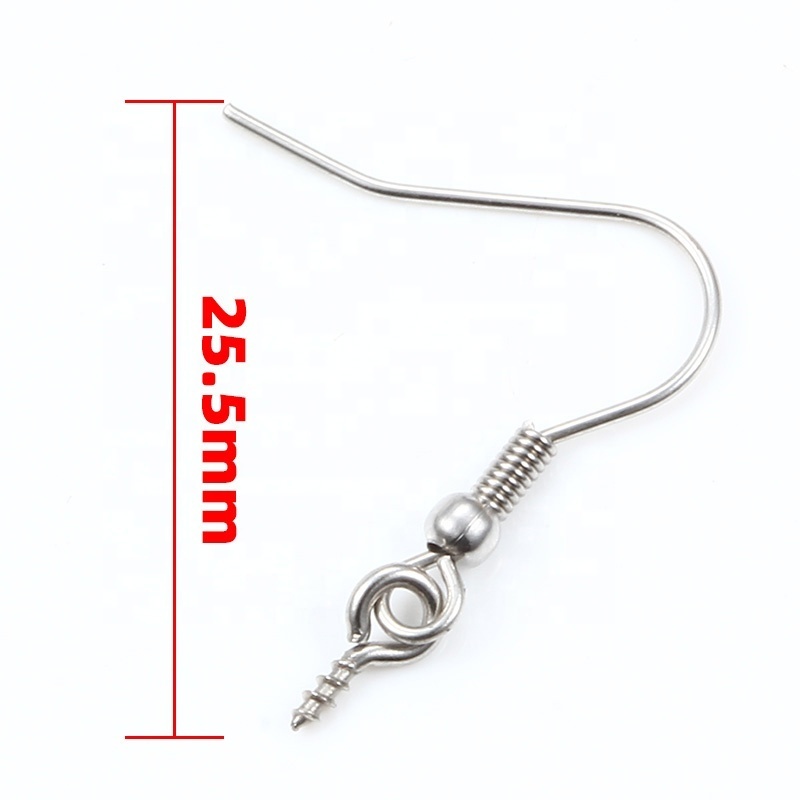 New Trend High Quality Special  Stainless Steel Earring Hooks for DIY Earring Jewelry Making Accessories & Findings