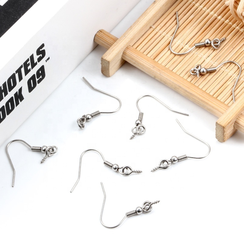 New Trend High Quality Special  Stainless Steel Earring Hooks for DIY Earring Jewelry Making Accessories & Findings