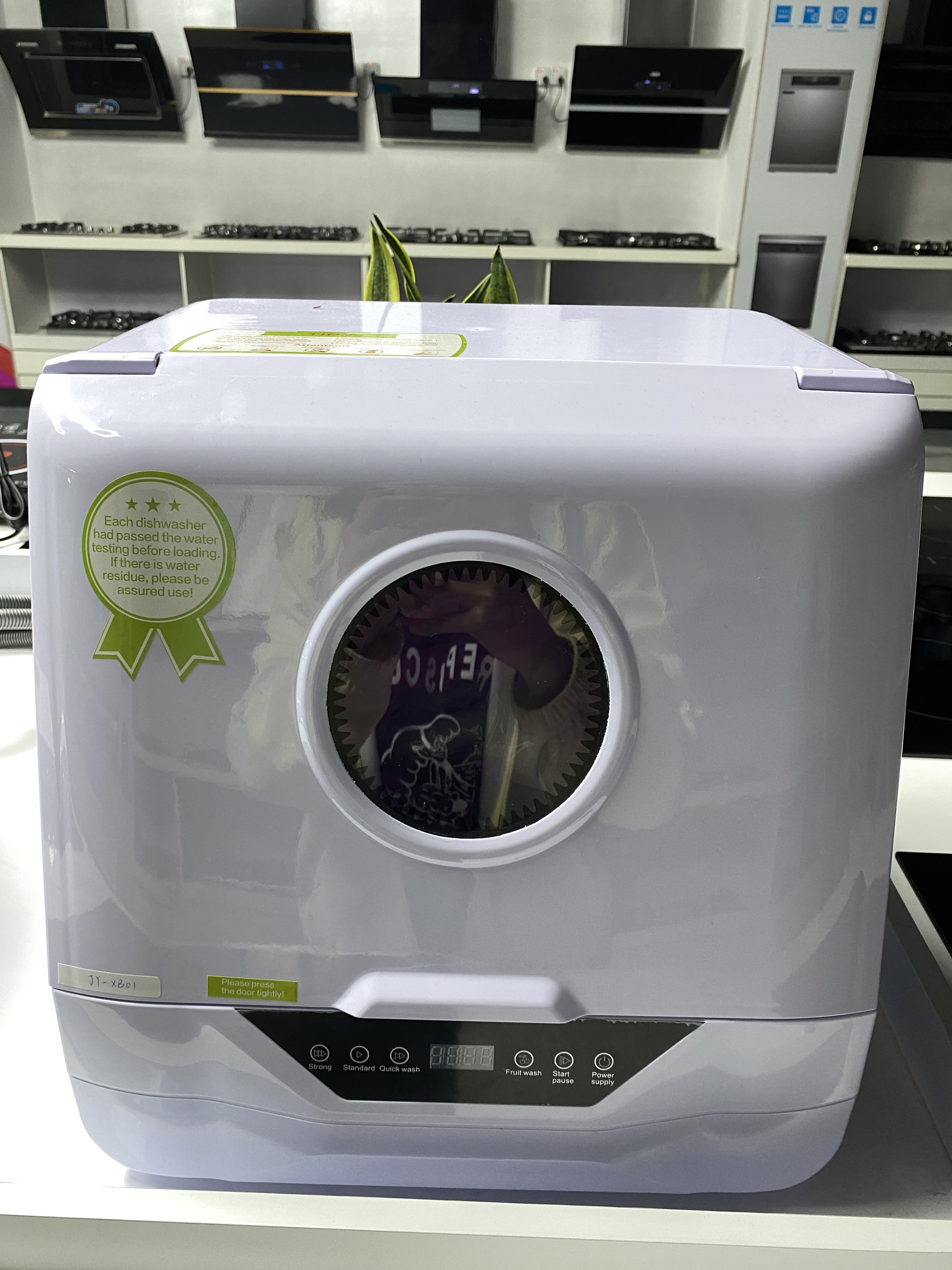 Mini Dish Washing Machine Large Capacity Portable and Movable Household Free installation Free Hand Desktop Dishwasher