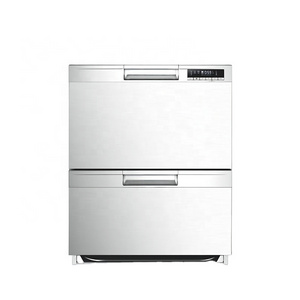 Drawer Dishwasher Double Deck 60cm 12 Sets Full-integrate Invisible Save Space Dishwasher Cabinet Dishwashers