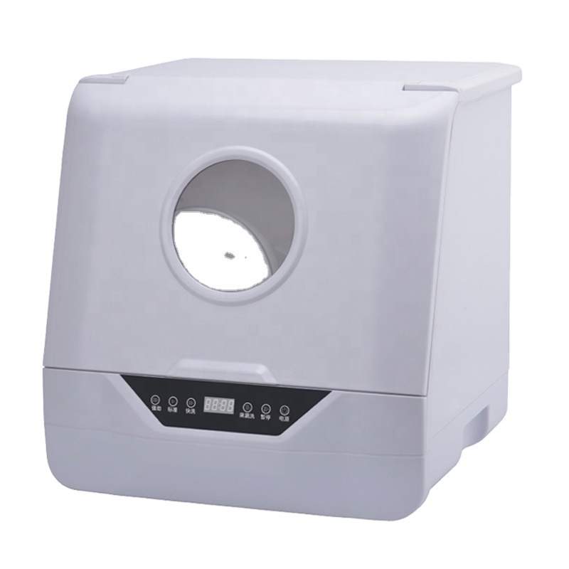 Mini Dish Washing Machine Large Capacity Portable and Movable Household Free installation Free Hand Desktop Dishwasher