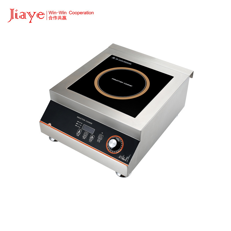 JY-IC1002A Kitchen Commercial Single Burner Induction Stove Magnetic Control 5KW High Power Cooker