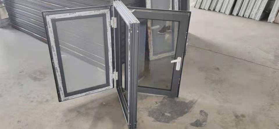 wholesale anti theft aluminum casement windows with security stainless steel screen