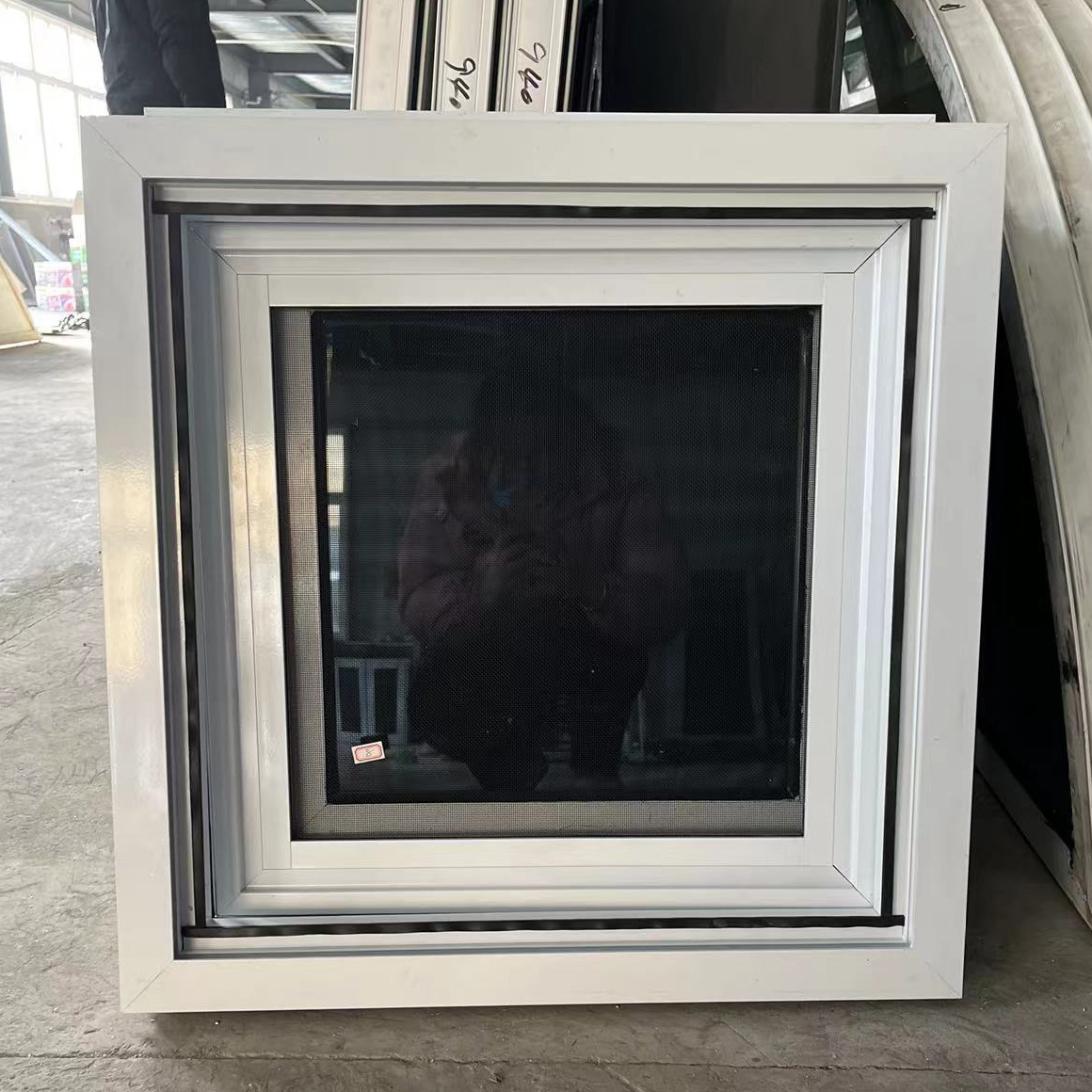 Aluminum single casement windows inswing casement window