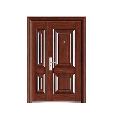 French style high quality one and half steel door security main door design steel door