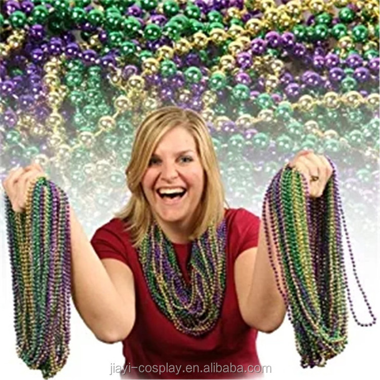 Wholesale mardi gras Disco ball beads