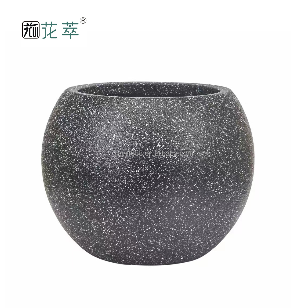 Lightweight Gardening Unique Pattern Ball-Shaped Pots Planters Indoor Outdoor Nordic Plant Pots