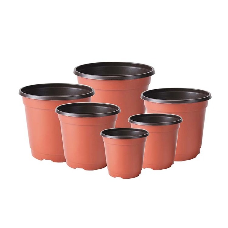 Factory Wholesale Black PP Flower Tree Planter Pot1 3 5 6 7 10 15 Gallon Inch Plant Plastic Pot For Nursery