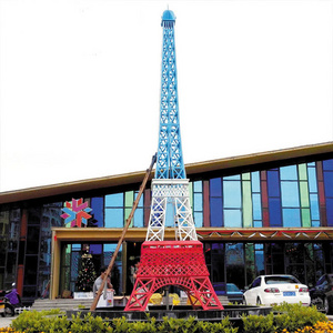 Large Model Paris Eiffel Tower Outdoor Ornaments Garden Real Estate Community