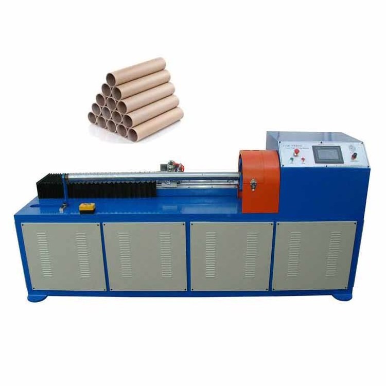 Small Paper Tube Pipe Cutting Machine Automatic Cardboard Paper Tube Core Cutter