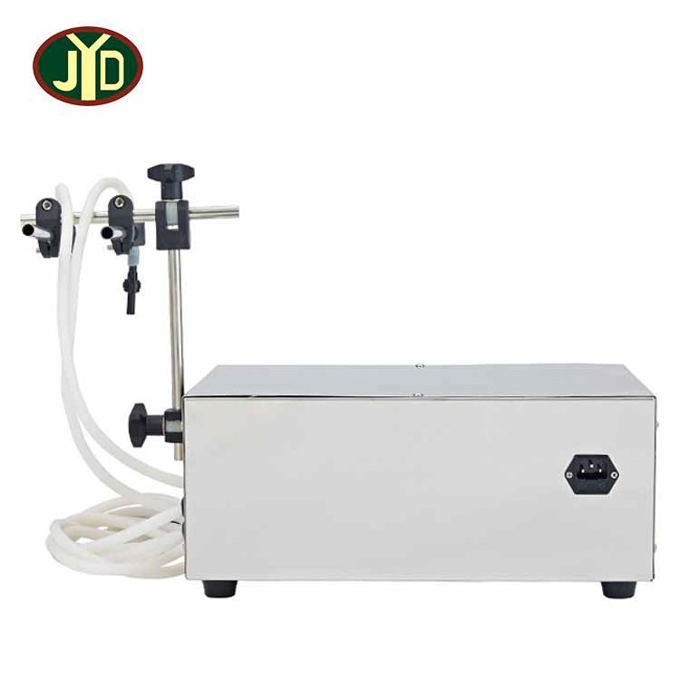 JYD Electric Digital Control GFK-280 Double Nozzle Essential Oil Liquid Filling Machine Cake Yogurt Water Milk Dispenser