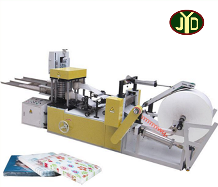 Qinyang Paper Napkin Printing And Embossing Machine/Automatic color-printing napkin tissue folding machine