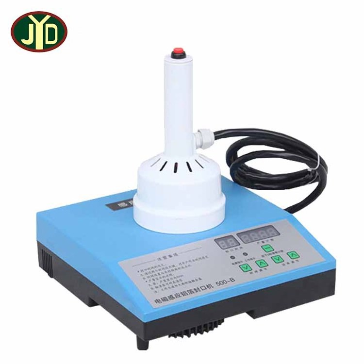 JYD High Quality Products Semi Automatic Manual Aluminum Foil Lid Yogurt Juice Cup Induction Cap Cup Sealing Machine