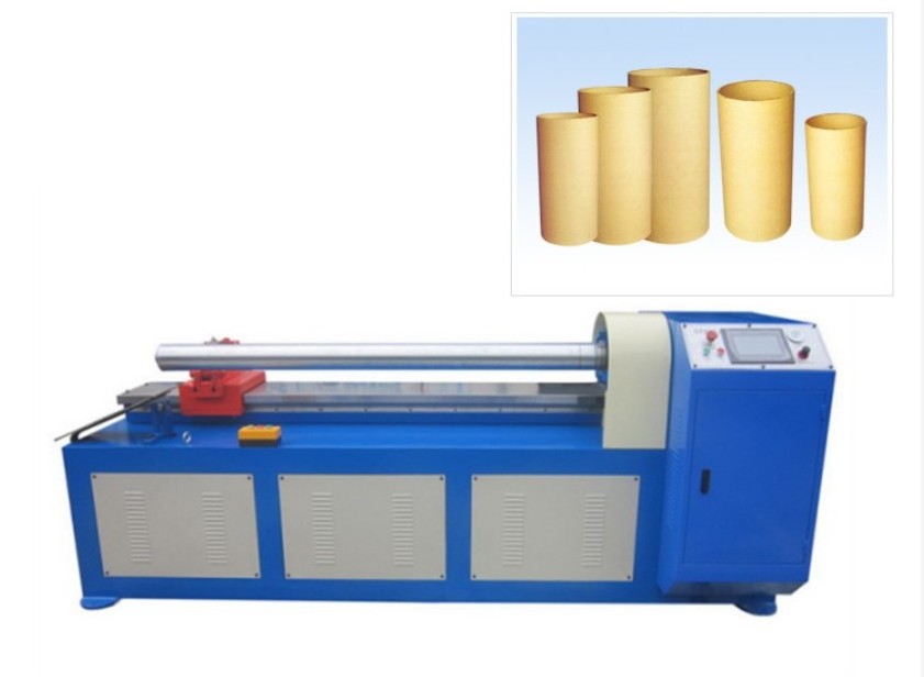 Small Paper Tube Pipe Cutting Machine Automatic Cardboard Paper Tube Core Cutter