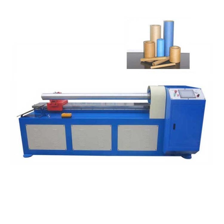 Small Paper Tube Pipe Cutting Machine Automatic Cardboard Paper Tube Core Cutter