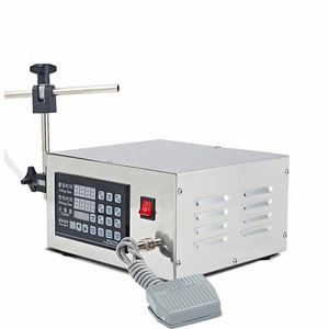 Hot sale Small Filling Machinery GFK-280 Digital Control Pump Liquid Filling Machine Cheap Price Single Head Filler Machine