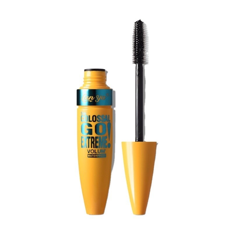 Makeup Mascara Waterproof Thickening Lengthening Curling Silicone Brush Head 4D