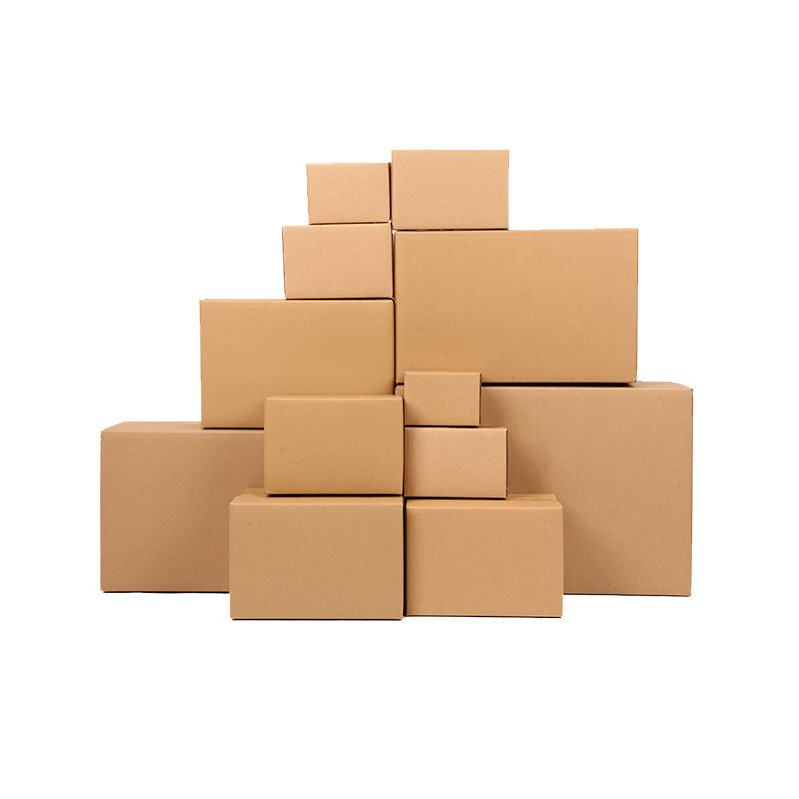 Custom Recyclable Strong Cardboard Shipping Boxes Wholesale Corrugated Cartons Mailing Moving Shipping Boxes Cardboard box