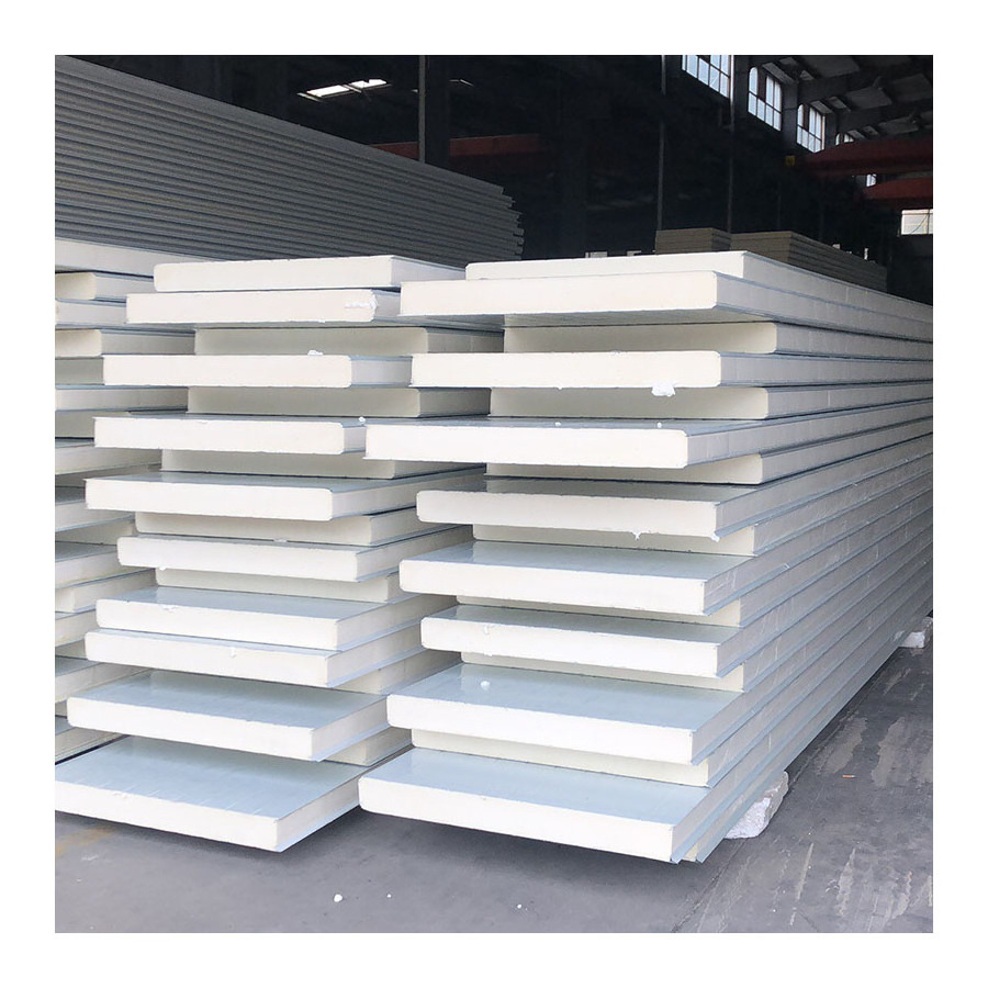 OEM Factory Sip House External Metal Siding Exterior Wall Cladding Pu Panel PIR Sandwich Panels