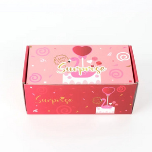 Hot selling explosive pop-up gift box, pop-up colorful confetti birthday bomb surprise gift box