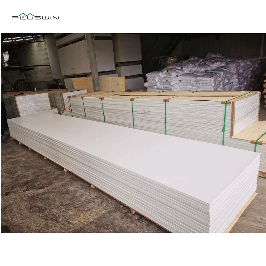 White PVC Foam Sheets best selling 0.55 density pallet packing