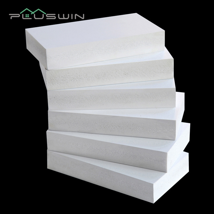 1220*2440mm or Custom size Rigid Pvc Foam Board Low Price Pvc Plastic sheet for bathroom door and kitchen and construction