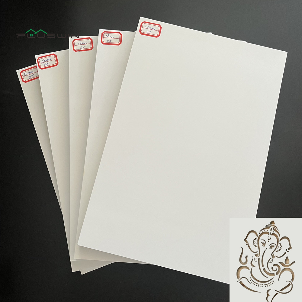 12mm Lead-Free PVC Foam Board Hard Core and Surface PVC Sheets Durable Plastic Sheets